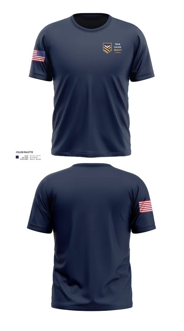 Old School Cotton Feel Shirt, True Valor Realty, , Teamtime, Team time, sublimation, custom sports apparel, team uniforms, spirit wear, spiritwear, sports uniforms, custom shirts, team store, custom team store, fundraiser sports, apparel fundraiser