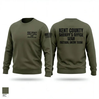 Crew Neck Sweatshirt, Kent County Sheriffs Office SEAR, Police, Teamtime, Team time, sublimation, custom sports apparel, team uniforms, spirit wear, spiritwear, sports uniforms, custom shirts, team store, custom team store, fundraiser sports, apparel fundraiser