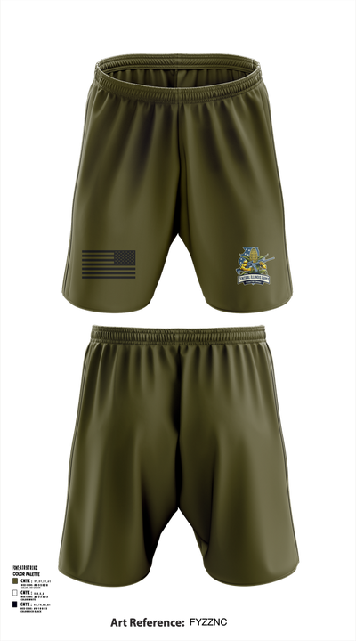 Central Illinois Army Recruiting Company 90141890 Athletic Shorts With Pockets - 12