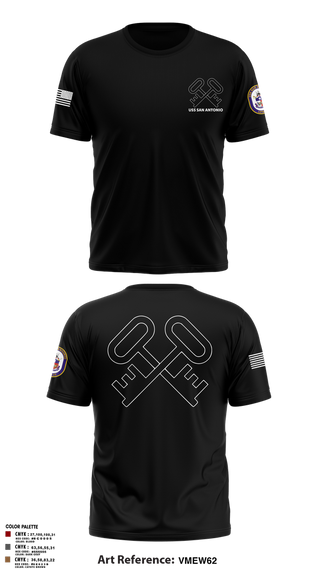 Short Sleeve Performance Shirt, Uss San Antonio, Navy, Teamtime, Team time, sublimation, custom sports apparel, team uniforms, spirit wear, spiritwear, sports uniforms, custom shirts, team store, custom team store, fundraiser sports, apparel fundraiser