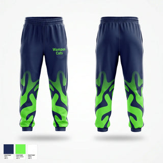 Sweatpants, Wampus Cats, Baseball, Teamtime, Team time, sublimation, custom sports apparel, team uniforms, spirit wear, spiritwear, sports uniforms, custom shirts, team store, custom team store, fundraiser sports, apparel fundraiser