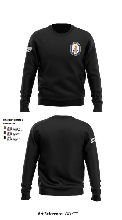 USS CHOSIN 15213458 Crew Neck Sweatshirt - 1