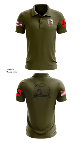 Short Sleeve Performance Polo, 13th MDB, Army, Teamtime, Team time, sublimation, custom sports apparel, team uniforms, spirit wear, spiritwear, sports uniforms, custom shirts, team store, custom team store, fundraiser sports, apparel fundraiser