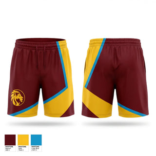 Athletic Shorts With Pockets, Lions, Men's Basketball, Teamtime, Team time, sublimation, custom sports apparel, team uniforms, spirit wear, spiritwear, sports uniforms, custom shirts, team store, custom team store, fundraiser sports, apparel fundraiser