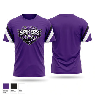 Short Sleeve Performance Shirt, Somerton spikers, Women's Volleyball, Teamtime, Team time, sublimation, custom sports apparel, team uniforms, spirit wear, spiritwear, sports uniforms, custom shirts, team store, custom team store, fundraiser sports, apparel fundraiser