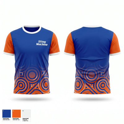 Sting Machine Soft Poly Tee Cotton Like Feel - 1