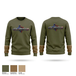 Crew Neck Sweatshirt, HTX.UPFITTERS, , Teamtime, Team time, sublimation, custom sports apparel, team uniforms, spirit wear, spiritwear, sports uniforms, custom shirts, team store, custom team store, fundraiser sports, apparel fundraiser