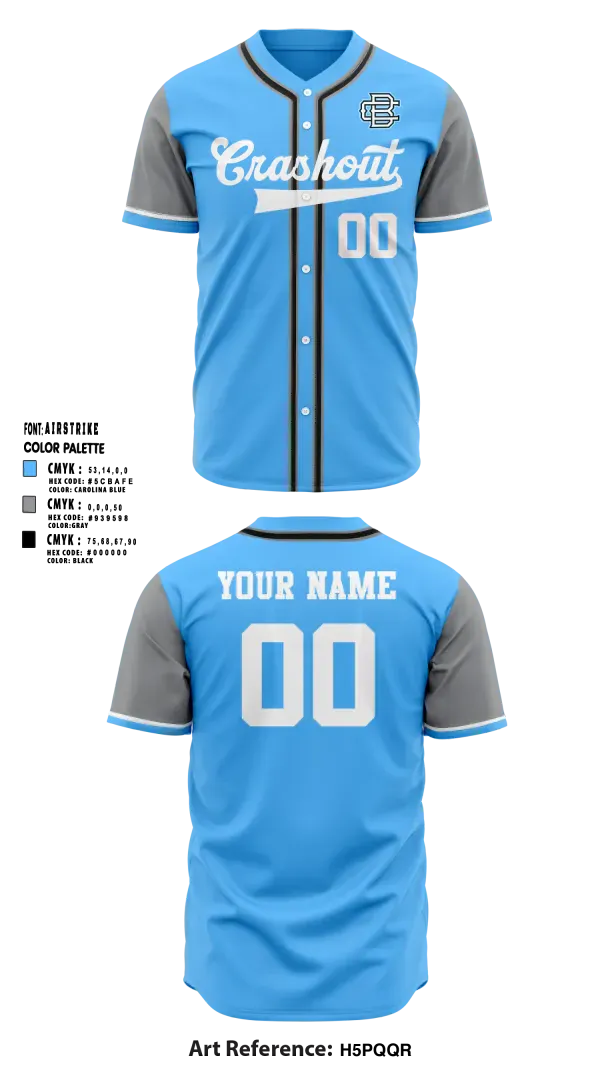 Full Button Baseball Jersey, Crashout Baseball, Baseball, Teamtime, Team time, sublimation, custom sports apparel, team uniforms, spirit wear, spiritwear, sports uniforms, custom shirts, team store, custom team store, fundraiser sports, apparel fundraiser