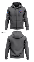 Fairfax County Auxiliary Police Zip Hoodie - 3