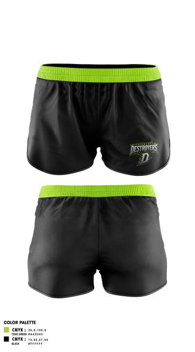 Midwest Destroyers Women's Shorts - 2