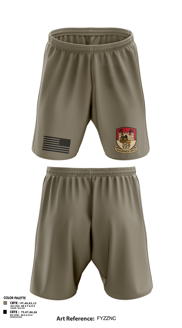 Athletic Shorts With Pockets, 358 EVCC, , Teamtime, Team time, sublimation, custom sports apparel, team uniforms, spirit wear, spiritwear, sports uniforms, custom shirts, team store, custom team store, fundraiser sports, apparel fundraiser