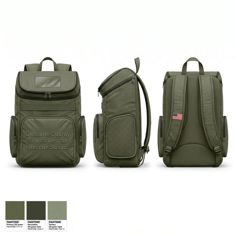 Gear Bag, Cleburne County Search & Rescue Rescue Squad, EMS/EMT, Teamtime, Team time, sublimation, custom sports apparel, team uniforms, spirit wear, spiritwear, sports uniforms, custom shirts, team store, custom team store, fundraiser sports, apparel fundraiser