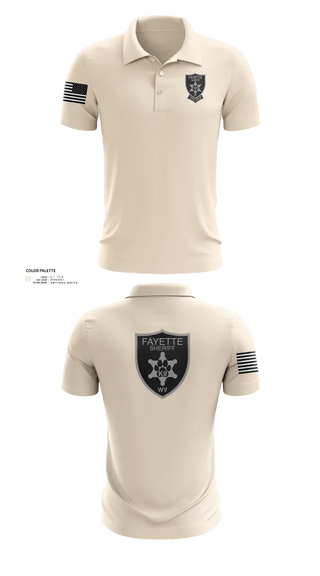 Short Sleeve Performance Polo, Fayette County Sheriff WV, Police, Teamtime, Team time, sublimation, custom sports apparel, team uniforms, spirit wear, spiritwear, sports uniforms, custom shirts, team store, custom team store, fundraiser sports, apparel fundraiser
