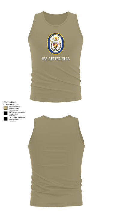 Uss Carter Hall 96042318 Tank Top - 94