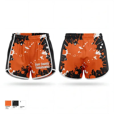 Dyer County Tomahawks 6526413 Women's Shorts - 1
