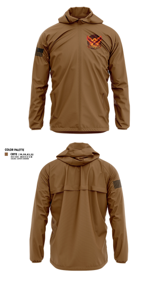 Windbreaker, Fenix, 1-227 AB, 1 ACB, 1 CD, Army, Teamtime, Team time, sublimation, custom sports apparel, team uniforms, spirit wear, spiritwear, sports uniforms, custom shirts, team store, custom team store, fundraiser sports, apparel fundraiser