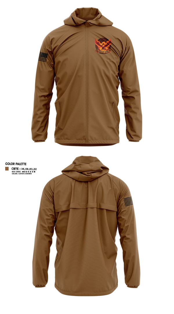 Windbreaker, Fenix, 1-227 AB, 1 ACB, 1 CD, Army, Teamtime, Team time, sublimation, custom sports apparel, team uniforms, spirit wear, spiritwear, sports uniforms, custom shirts, team store, custom team store, fundraiser sports, apparel fundraiser