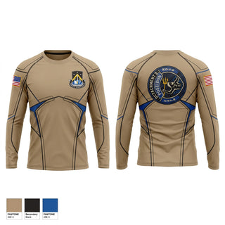 Long Sleeve Performance Shirt, 24TH MDSB, Army, Teamtime, Team time, sublimation, custom sports apparel, team uniforms, spirit wear, spiritwear, sports uniforms, custom shirts, team store, custom team store, fundraiser sports, apparel fundraiser