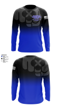 Mansfield Martial Arts Center Long Sleeve Rash Guard Shirt - 33