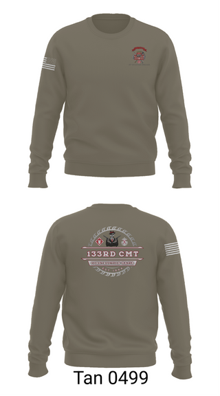 Crew Neck Sweatshirt, 133rd Construction Management Team, , Teamtime, Team time, sublimation, custom sports apparel, team uniforms, spirit wear, spiritwear, sports uniforms, custom shirts, team store, custom team store, fundraiser sports, apparel fundraiser