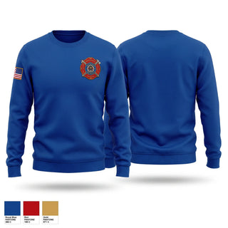Crew Neck Sweatshirt, Waynesville VFD, Fire Department, Teamtime, Team time, sublimation, custom sports apparel, team uniforms, spirit wear, spiritwear, sports uniforms, custom shirts, team store, custom team store, fundraiser sports, apparel fundraiser