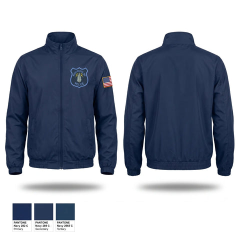 Windbreaker, Westbrook Police, Police, Teamtime, Team time, sublimation, custom sports apparel, team uniforms, spirit wear, spiritwear, sports uniforms, custom shirts, team store, custom team store, fundraiser sports, apparel fundraiser
