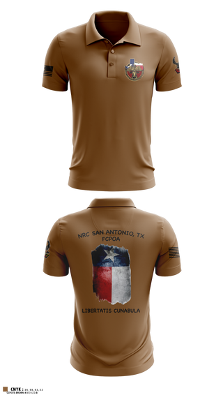 Short Sleeve Performance Polo, NRC San Antonio, TX, Navy, Teamtime, Team time, sublimation, custom sports apparel, team uniforms, spirit wear, spiritwear, sports uniforms, custom shirts, team store, custom team store, fundraiser sports, apparel fundraiser