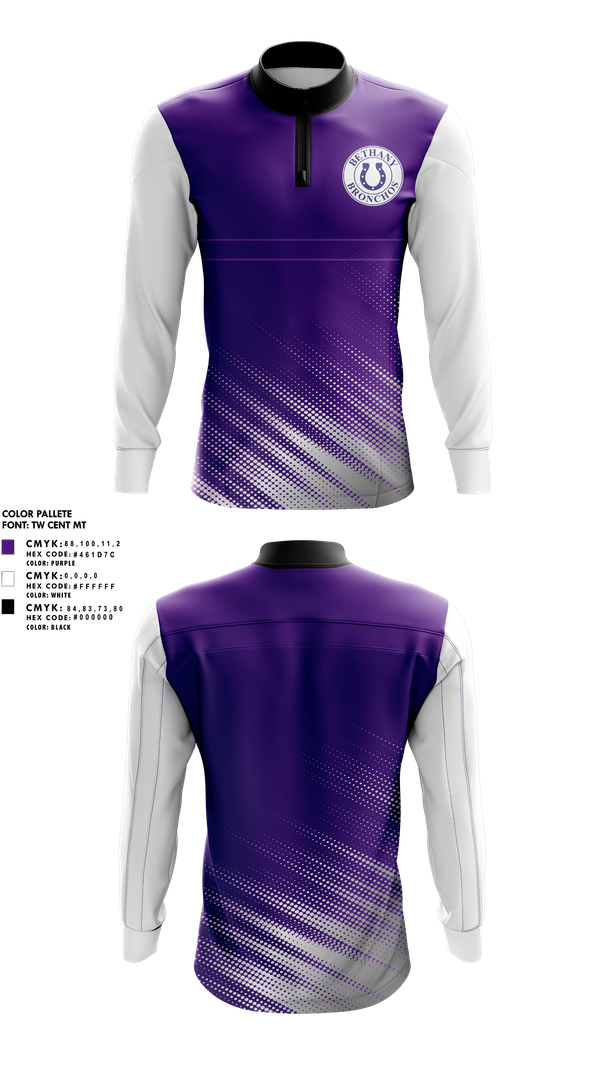 Quarter Zip Jacket, Bethany High School Swimming, Swimming, Teamtime, Team time, sublimation, custom sports apparel, team uniforms, spirit wear, spiritwear, sports uniforms, custom shirts, team store, custom team store, fundraiser sports, apparel fundraiser