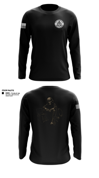 Long Sleeve Performance Shirt, ALC CLASS 26-004, Army, Teamtime, Team time, sublimation, custom sports apparel, team uniforms, spirit wear, spiritwear, sports uniforms, custom shirts, team store, custom team store, fundraiser sports, apparel fundraiser