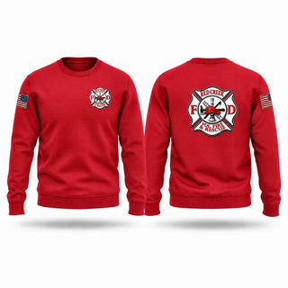Crew Neck Sweatshirt, R-13, Fire Department, Teamtime, Team time, sublimation, custom sports apparel, team uniforms, spirit wear, spiritwear, sports uniforms, custom shirts, team store, custom team store, fundraiser sports, apparel fundraiser