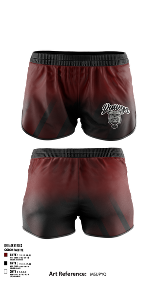 Womens Soccer Shorts, Sobrato HS Bulldogs, , Teamtime, Team time, sublimation, custom sports apparel, team uniforms, spirit wear, spiritwear, sports uniforms, custom shirts, team store, custom team store, fundraiser sports, apparel fundraiser