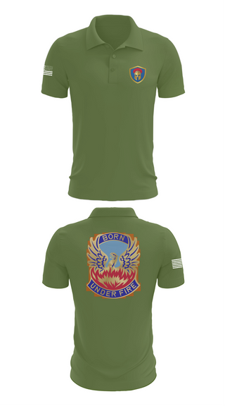 Short Sleeve Performance Polo, HHC/128th Aviation Brigade, , Teamtime, Team time, sublimation, custom sports apparel, team uniforms, spirit wear, spiritwear, sports uniforms, custom shirts, team store, custom team store, fundraiser sports, apparel fundraiser