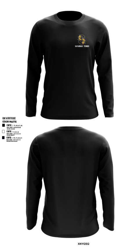 Long Sleeve Performance Shirt, Savannah High School Tennis, Tennis, Teamtime, Team time, sublimation, custom sports apparel, team uniforms, spirit wear, spiritwear, sports uniforms, custom shirts, team store, custom team store, fundraiser sports, apparel fundraiser