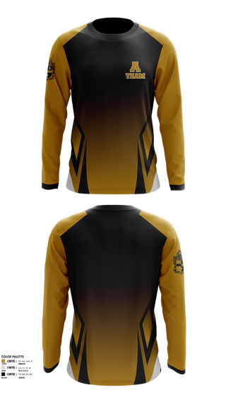 Long Sleeve Performance Shirt, A- Team Step, Spirit Store, Teamtime, Team time, sublimation, custom sports apparel, team uniforms, spirit wear, spiritwear, sports uniforms, custom shirts, team store, custom team store, fundraiser sports, apparel fundraiser