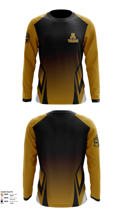 A- Team Step 29114555 Long Sleeve Performance Shirt 1