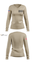 Siento Peer Support Women's Long Sleeve V-neck Shirt - 100