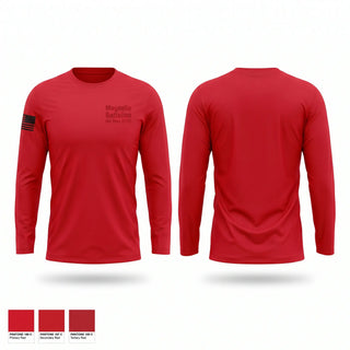 Long Sleeve Performance Shirt, Magnolia Battalion Ole Miss ROTC, Army, Teamtime, Team time, sublimation, custom sports apparel, team uniforms, spirit wear, spiritwear, sports uniforms, custom shirts, team store, custom team store, fundraiser sports, apparel fundraiser
