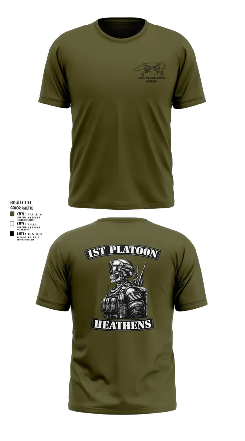 Short Sleeve Performance Shirt, 514th MP CO, Army, Teamtime, Team time, sublimation, custom sports apparel, team uniforms, spirit wear, spiritwear, sports uniforms, custom shirts, team store, custom team store, fundraiser sports, apparel fundraiser