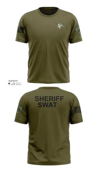 Old School Cotton Feel Shirt, Tarrant County Sheriff’s Office SWAT, Police, Teamtime, Team time, sublimation, custom sports apparel, team uniforms, spirit wear, spiritwear, sports uniforms, custom shirts, team store, custom team store, fundraiser sports, apparel fundraiser