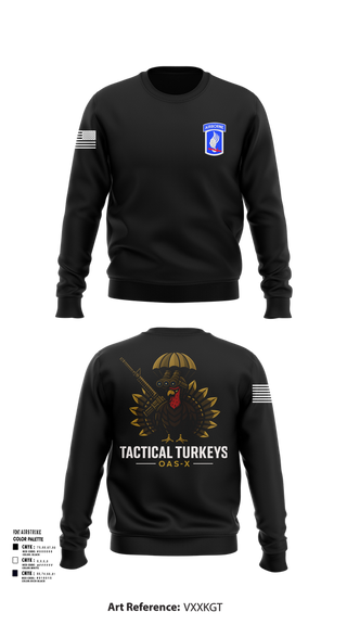 Crew Neck Sweatshirt, OAS-X, Army, Teamtime, Team time, sublimation, custom sports apparel, team uniforms, spirit wear, spiritwear, sports uniforms, custom shirts, team store, custom team store, fundraiser sports, apparel fundraiser