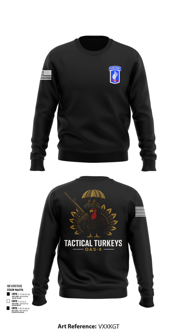 Crew Neck Sweatshirt, OAS-X, Army, Teamtime, Team time, sublimation, custom sports apparel, team uniforms, spirit wear, spiritwear, sports uniforms, custom shirts, team store, custom team store, fundraiser sports, apparel fundraiser