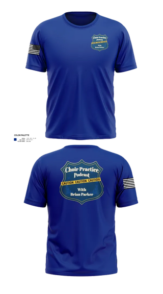 Old School Cotton Feel Shirt, Choir Practice Podcast, Police, Teamtime, Team time, sublimation, custom sports apparel, team uniforms, spirit wear, spiritwear, sports uniforms, custom shirts, team store, custom team store, fundraiser sports, apparel fundraiser