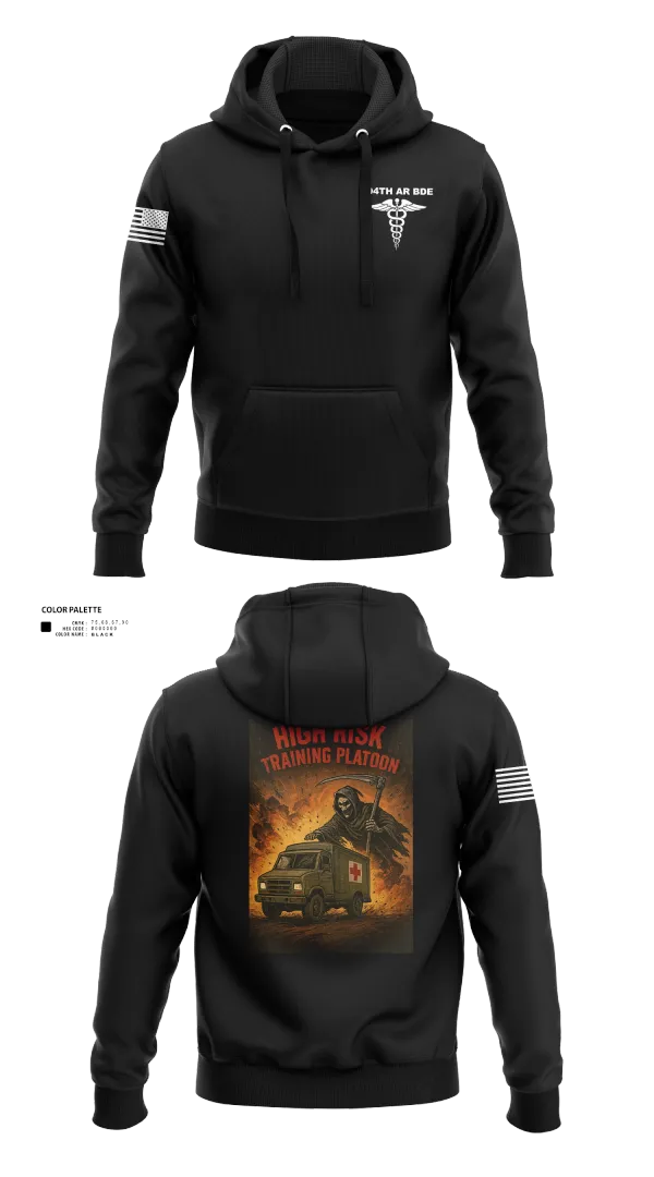Hoodie, 194th AR BDE HRT Medics, Army, Teamtime, Team time, sublimation, custom sports apparel, team uniforms, spirit wear, spiritwear, sports uniforms, custom shirts, team store, custom team store, fundraiser sports, apparel fundraiser