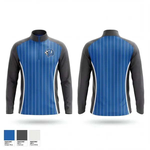 Quarter Zip Jacket, Lady Lions, Softball, Teamtime, Team time, sublimation, custom sports apparel, team uniforms, spirit wear, spiritwear, sports uniforms, custom shirts, team store, custom team store, fundraiser sports, apparel fundraiser