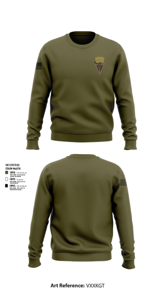 Crew Neck Sweatshirt, MFRC Scouts, Army, Teamtime, Team time, sublimation, custom sports apparel, team uniforms, spirit wear, spiritwear, sports uniforms, custom shirts, team store, custom team store, fundraiser sports, apparel fundraiser
