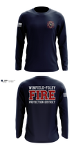 Winfield foley fire protection district Long Sleeve Performance Shirt - 3