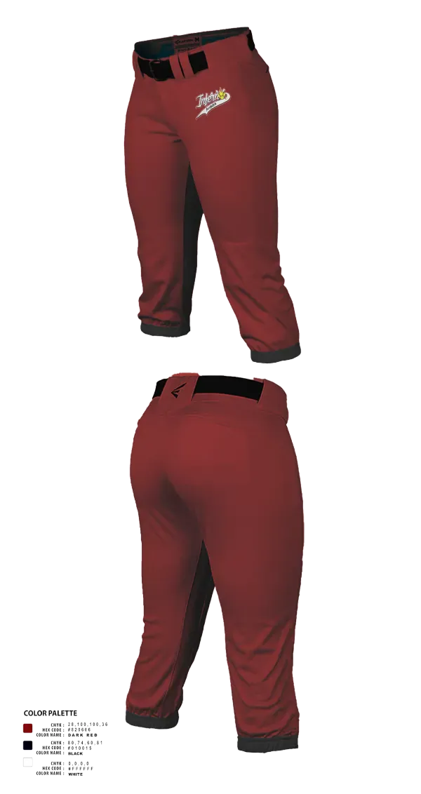 Softball Pants, Inferno, Softball, Teamtime, Team time, sublimation, custom sports apparel, team uniforms, spirit wear, spiritwear, sports uniforms, custom shirts, team store, custom team store, fundraiser sports, apparel fundraiser