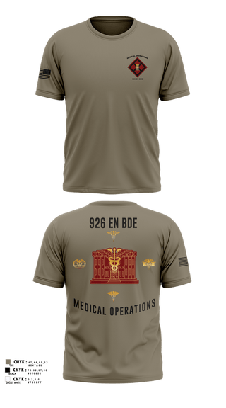 Short Sleeve Performance Shirt, 926 EN BDE, Army, Teamtime, Team time, sublimation, custom sports apparel, team uniforms, spirit wear, spiritwear, sports uniforms, custom shirts, team store, custom team store, fundraiser sports, apparel fundraiser