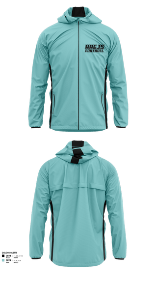 Windbreaker, Haejs, Football, Teamtime, Team time, sublimation, custom sports apparel, team uniforms, spirit wear, spiritwear, sports uniforms, custom shirts, team store, custom team store, fundraiser sports, apparel fundraiser