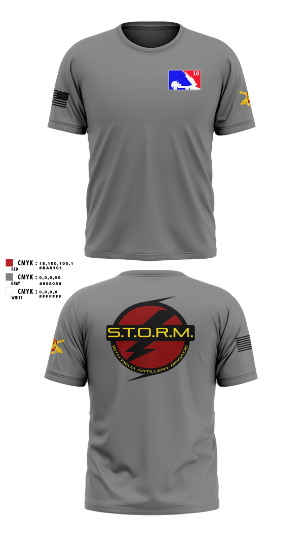 H2F STORM Old School Cotton Feel Shirt - 45